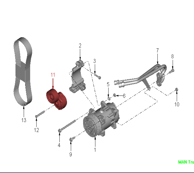 MAN KAYIŞ GERGİ OTOMOTİĞİ D 2066-D 2676 LOH-LF